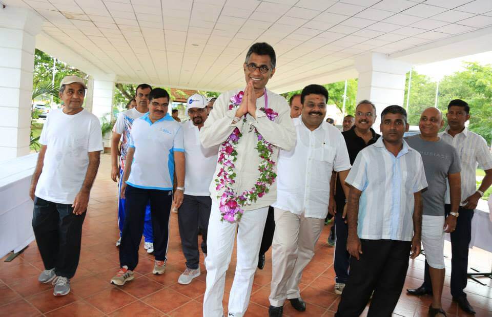 නිදහස් චතුරස්‍රය අසල ශරීර සුවතාවයේ යෙදෙන හිතවතුන්ගේ විශේෂ හමුව