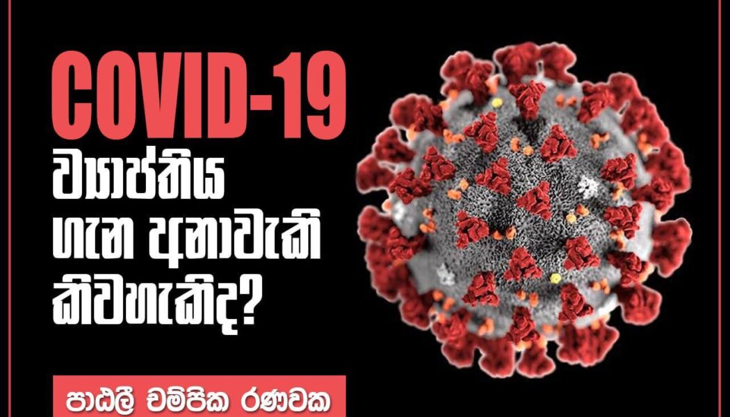 කොවිඩ්-19 ව්යාප්තිය ගැන අනාවැකි කිවහැකිද?