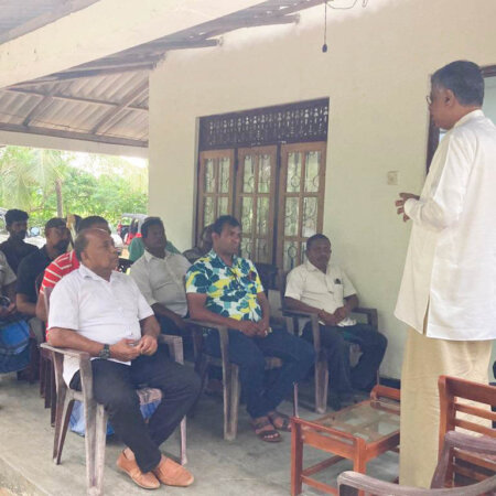 කුරුණෑගල දිස්ත්රික්කයේ කුඩා ජන හමු.