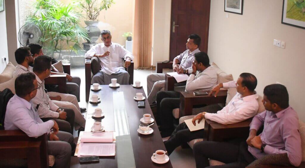ස්වාධීන වෘත්තිය සමිති 19එක්ව සැදුම් ලත් විශ්වවිද්‍යාල වෘත්තිය සමිති සම්මේලනයේ නියෝජිත හමුව