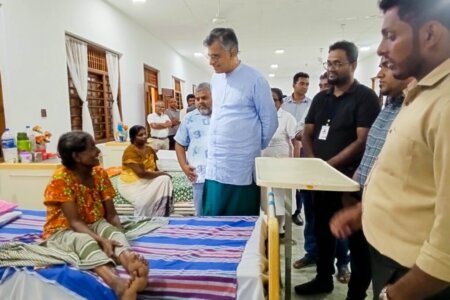 එරාවුර් පිළිකා සත්කාර මධ්යස්ථානයේ (EASCCA HOSPICE) නිරීක්ෂණ චාරිකාව.