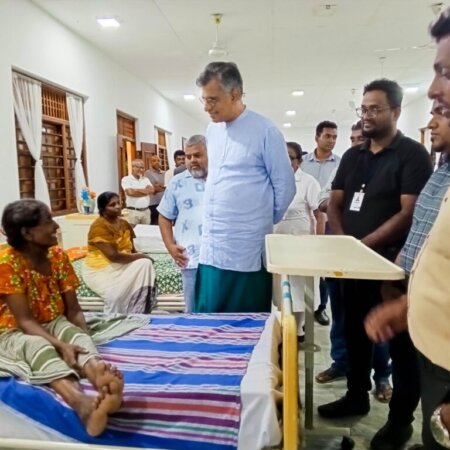 එරාවුර් පිළිකා සත්කාර මධ්යස්ථානයේ (EASCCA HOSPICE) නිරීක්ෂණ චාරිකාව.
